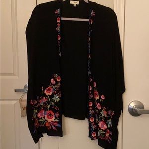 Floral Shaw kimono